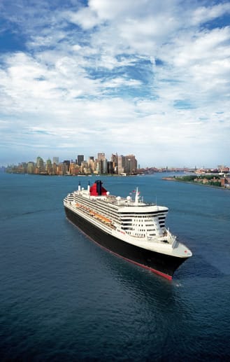 Klassiker: New York darf bei vielen Weltreisen mit Schiffen wie der "Queen Mary 2" einfach nicht fehlen.