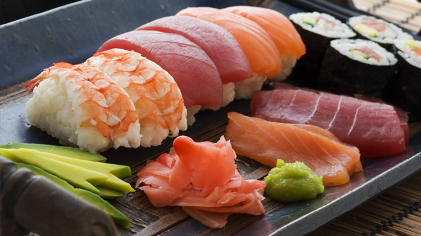 Ebenso vielfältig wie seine Variationen ist bei Sushi auch sein Kaloriengehalt