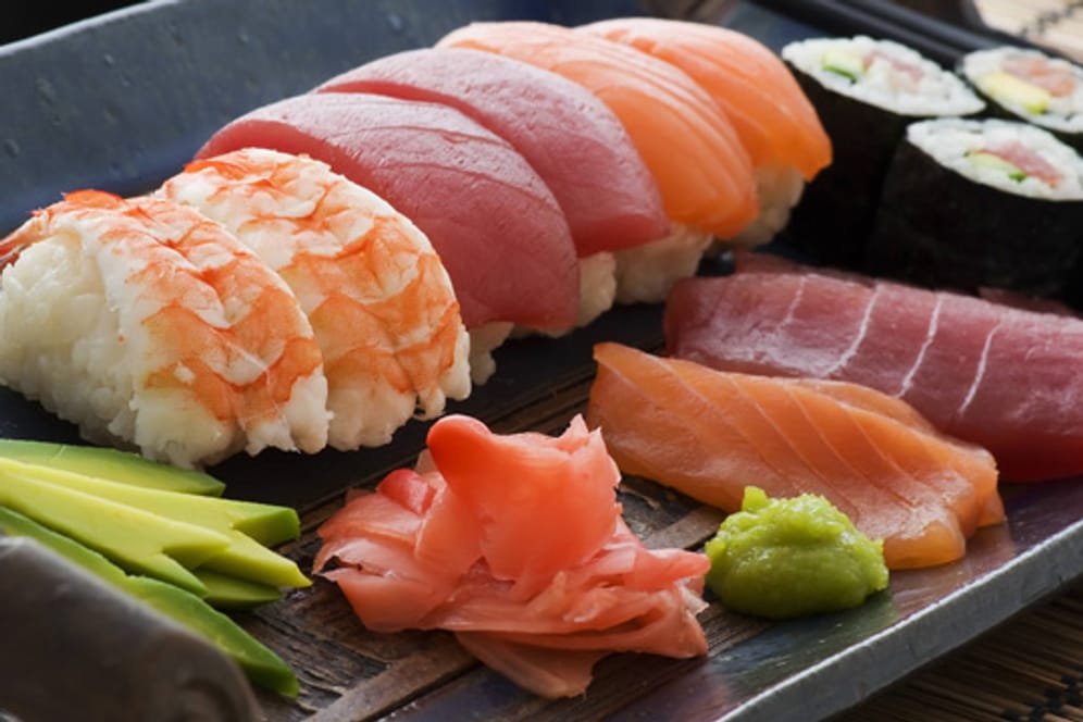 Ebenso vielfältig wie seine Variationen ist bei Sushi auch sein Kaloriengehalt