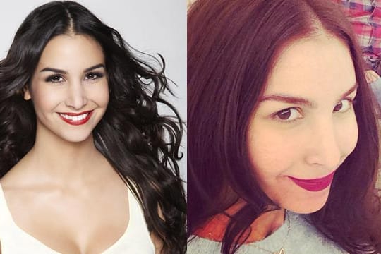 Sila Sahin zeigt sich nach ihrem Frisörbesuch. Mit roten Haaren und leuchtendem Lippenstift lächelt sie in die Kamera.