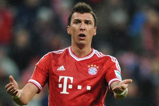 In Sachen Tore gab es für Mario Mandzukic in der Bundesliga-Hinrunde keinen Grund zum Jammern. Der Bayern-Stürmer erzielte zehn Tore.