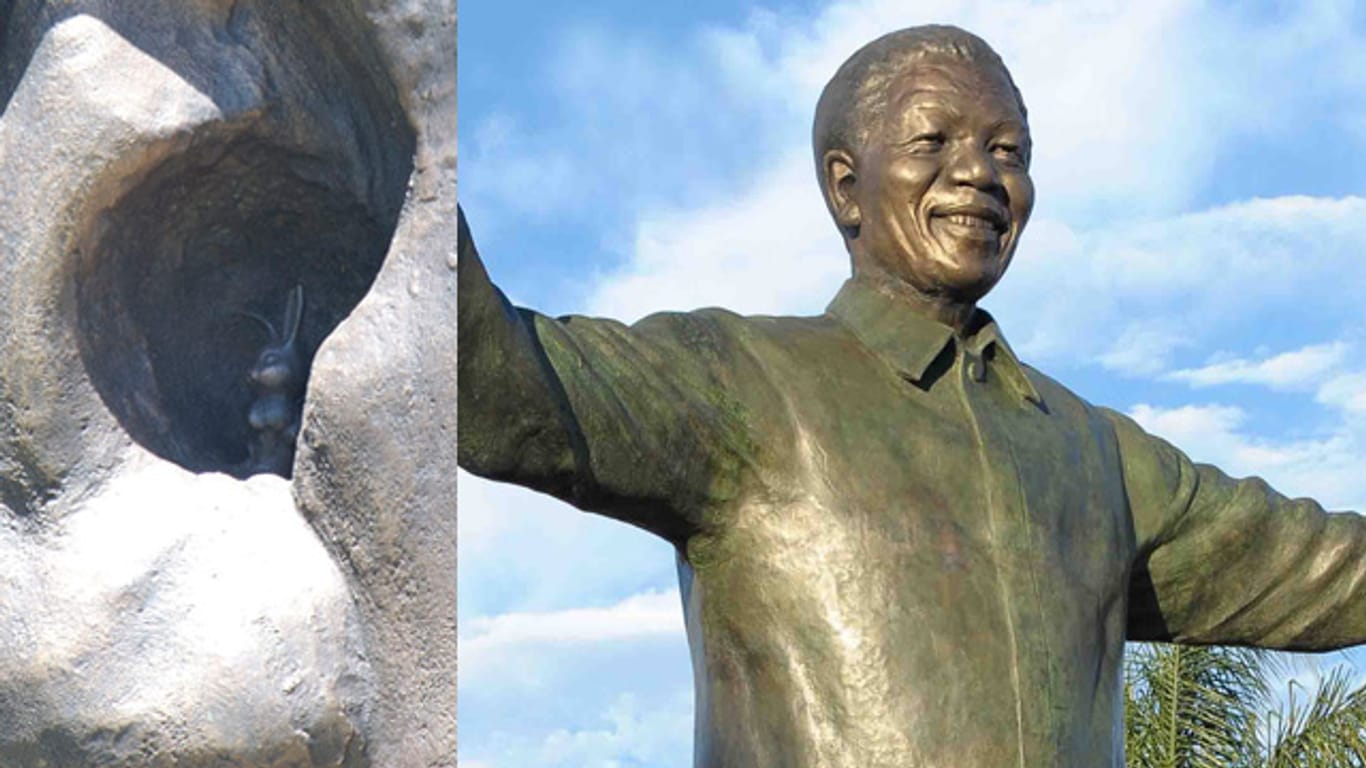 Aufregung um Mandela-Statue