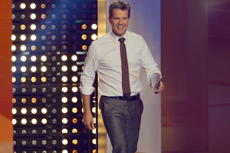 So ganz konnte Markus Lanz seine Nervosität vor dieser "Wetten, dass..?"-Folge nicht verbergen.