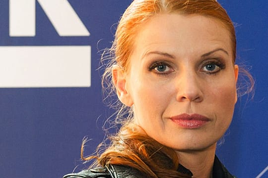 Elisabeth Brück mimt im "Tatort" die kühle Saar-Kommissarin Lisa Marx.