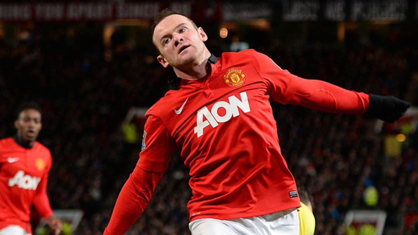 Wayne Rooney ist Leistungsträger bei Manchester United.