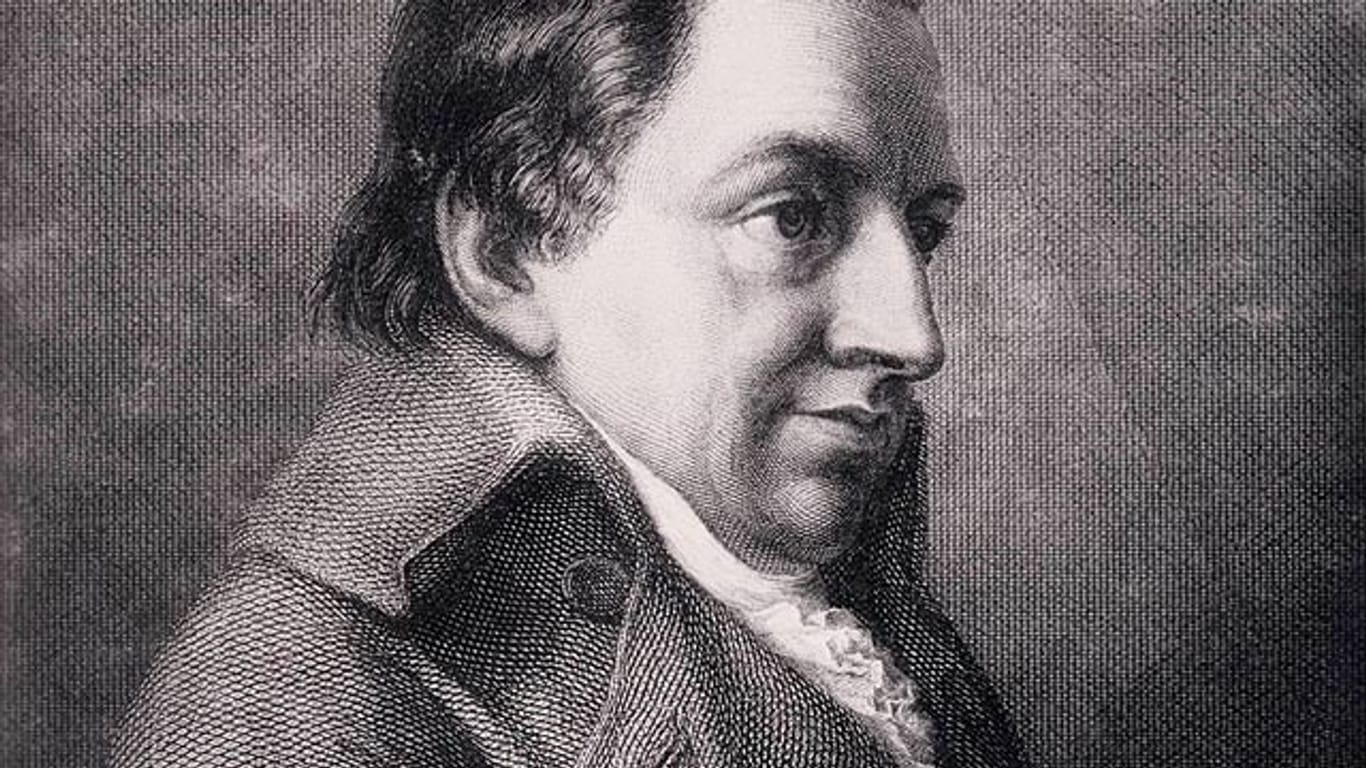 Johann Gottlieb Fichte (1762-1814), Verfasser der "Reden an die deutsche Nation"