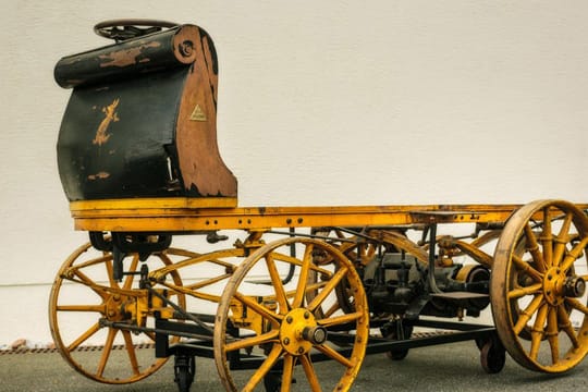 Der erste Porsche: Egger-Lohner-Elektromobil Modell C.2 Phaeton, auch "P1" genannt.