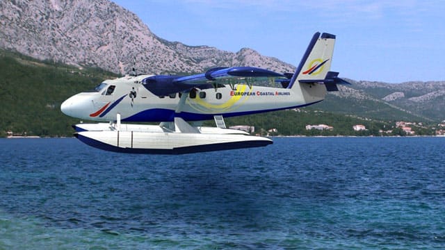 Twin Otter DHC 6-300 der European Coastal Airlines: Kroatiens Inseln mit dem Wasserflugzeug entdecken