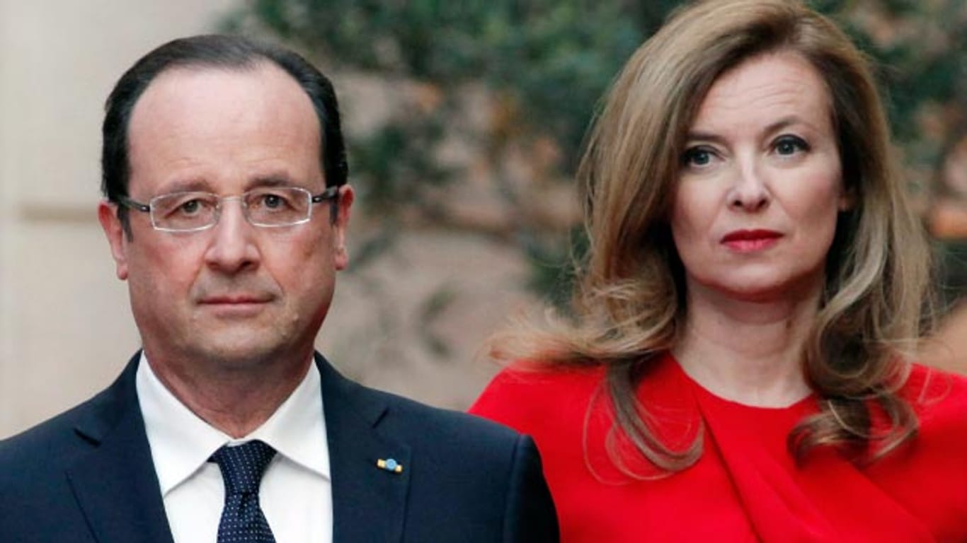 Hollande will seine Ex-Lebensgefährtin Trierweiler offenbar aus seinem Präsidentendasein verbannen