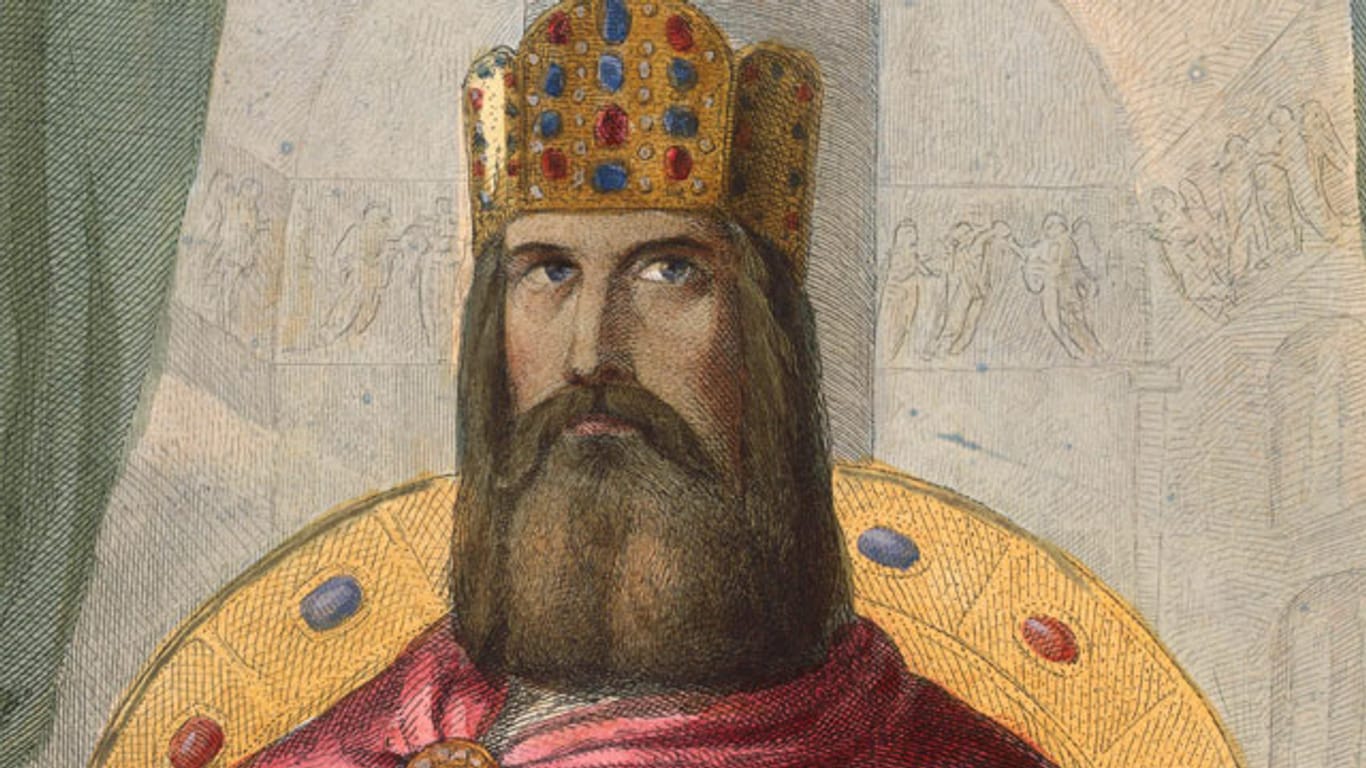 Der Frankenherrscher Karl der Große war nicht nur politisch eine echte Größe.