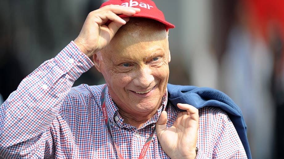 Formel-1-Legende Niki Lauda trägt gleich vier Nieren in seinem Körper.