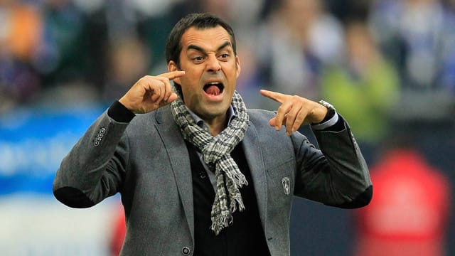 Werder-Coach Robin Dutt ist sauer.