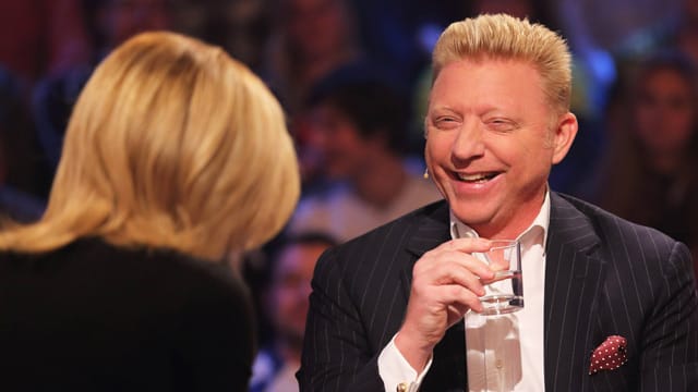 Seriös und gut gelaunt: Boris Becker im "Aktuellen Sportstudio". Seriös und gut gelaunt: Boris Becker im "Aktuellen Sportstudio".