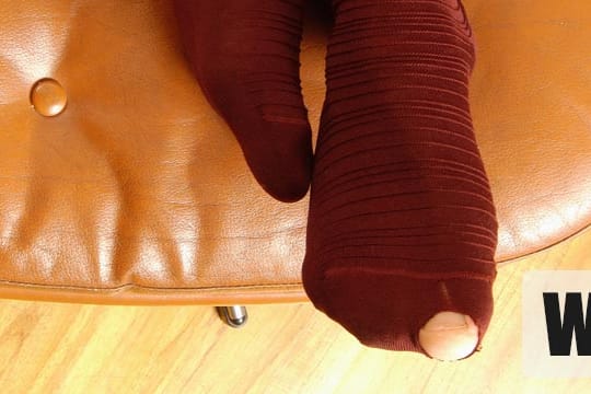 Die Socken-Studie deckt die Geheimisse der Männer auf.