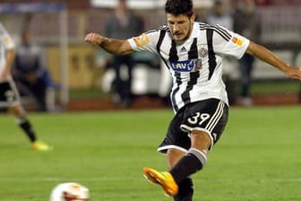 Milos Jojic, hier noch im Trikot von Partizan Belgrad, war für gut zwei Millionen Euro nach Dortmund gekommen.