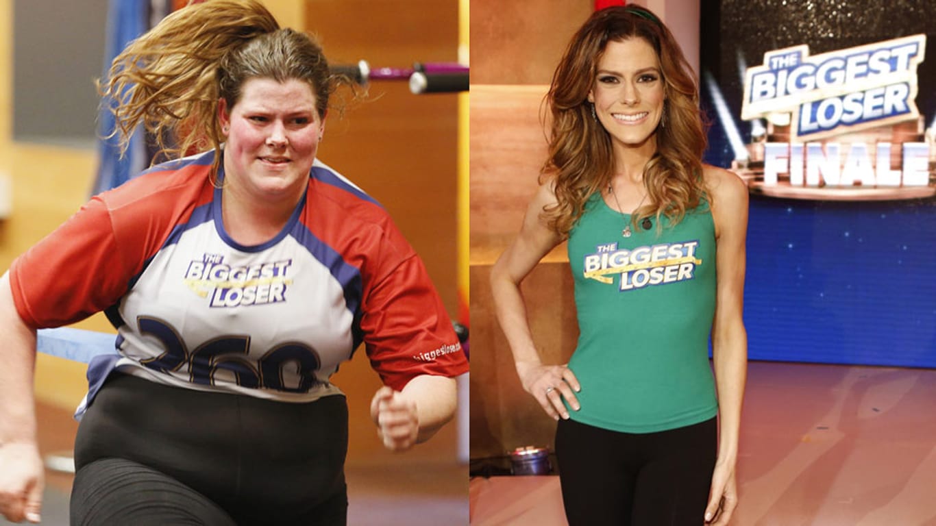 Die US-Gewinnerin der Fernseh-Show "The Biggest Loser", Rachel Frederickson, hat 70 Kilogramm abgenommen.
