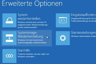 Reparaturfunktionen im Boot-Manager von Windows 8.1