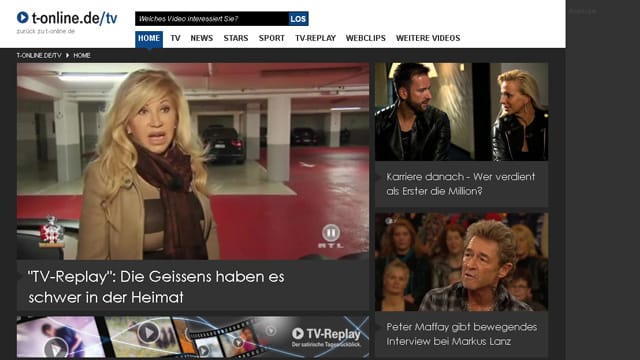 Die besten Videos aus Web, TV, News und Sport bei www.t-online.de/tv