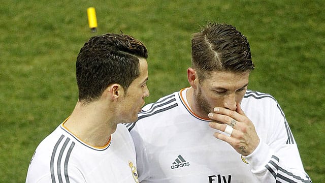 Cristiano Ronaldo und Sergio Ramos Cristiano Ronaldo und Sergio Ramos
