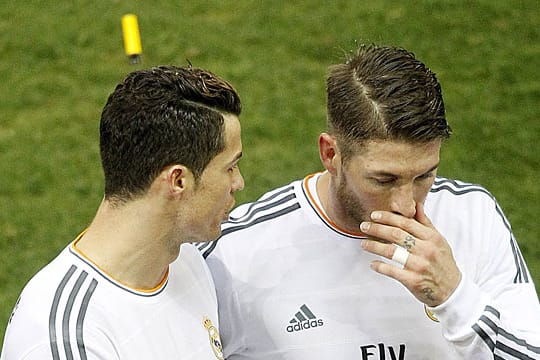 Cristiano Ronaldo und Sergio Ramos