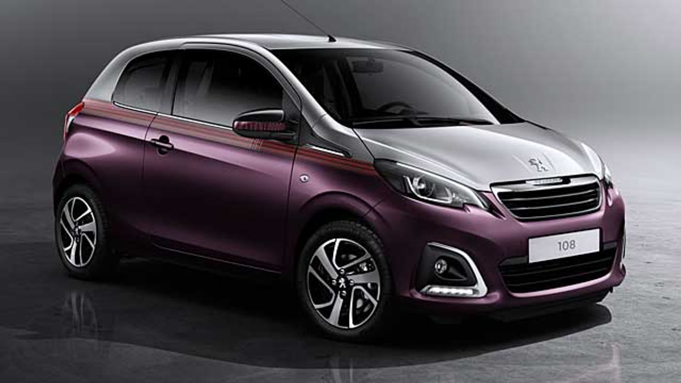 Peugeot 108: Weltpremiere auf dem Genfer Autosalon 2014