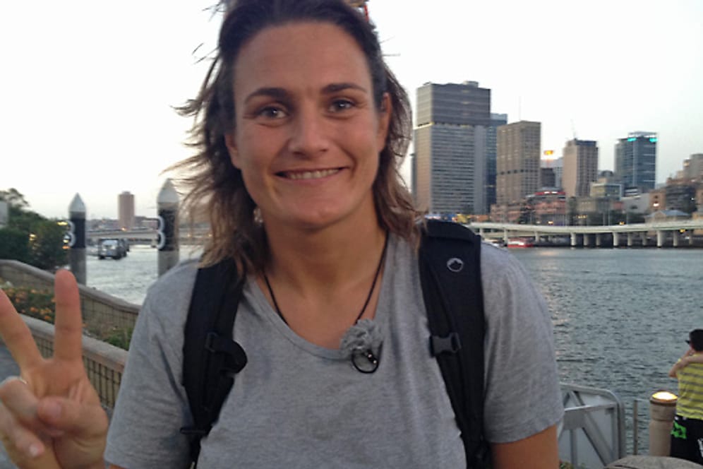 "Goodbye Deutschland" begleitete Nationaltorhüterin Nadine Angerer nach Australien.