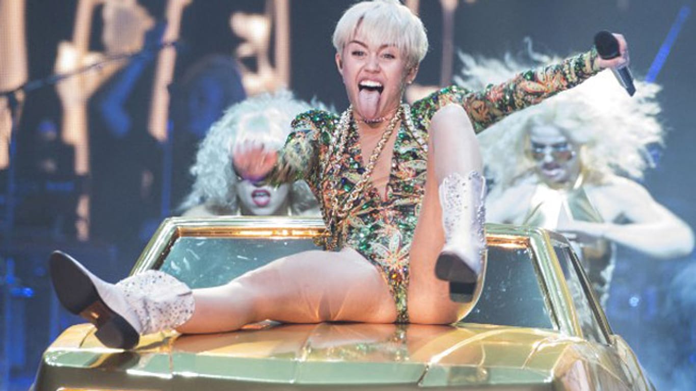Tourauftakt mit viel nackter Haut: Miley Cyrus weiß, wie sie provozieren kann.