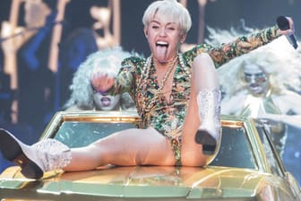 Tourauftakt mit viel nackter Haut: Miley Cyrus weiß, wie sie provozieren kann.