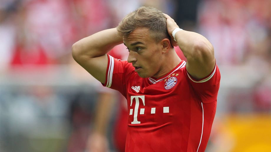 Zum Haare raufen: Erst spielt Xherdan Shaqiri groß auf, dann verletzt er sich am Oberschenkel. Zum Haare raufen: Erst spielt Xherdan Shaqiri groß auf, dann verletzt er sich am Oberschenkel.