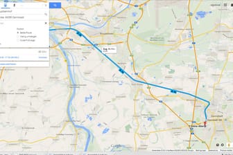 Der neue Routenplaner von Google Maps