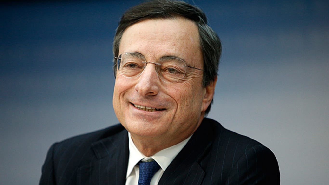 EZB-Präsident Mario Draghi kann sich über ein Spitzengehalt freuen