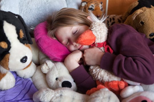 Kinderpsychologie: Ein ganzer Zoo von Kuscheltieren ist zu viel des Guten.