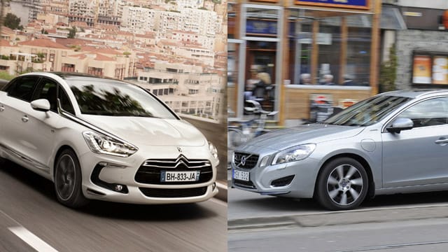 Citroën DS5 Hybrid4 gegen Volvo V60 D6 AWD Hybrid