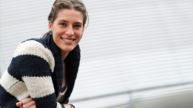 Tennis-Star Andrea Petkovic glänzt nicht nur auf dem Platz.