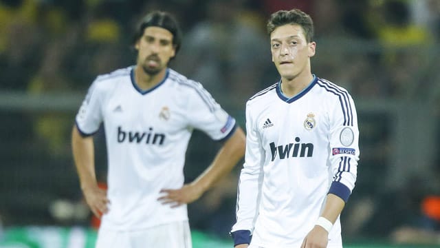 Bei Real Madrid läuft es ohne Mesut Özil (re.) und Sami Khedira blendend. Bei Real Madrid läuft es ohne Mesut Özil (re.) und Sami Khedira blendend.