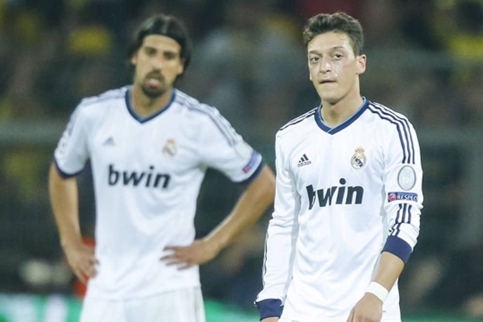Bei Real Madrid läuft es ohne Mesut Özil (re.) und Sami Khedira blendend.