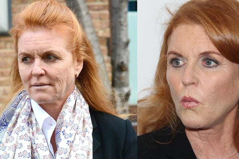 Sarah Ferguson: Die Herzogin von York ist ganz schön faltig geworden.