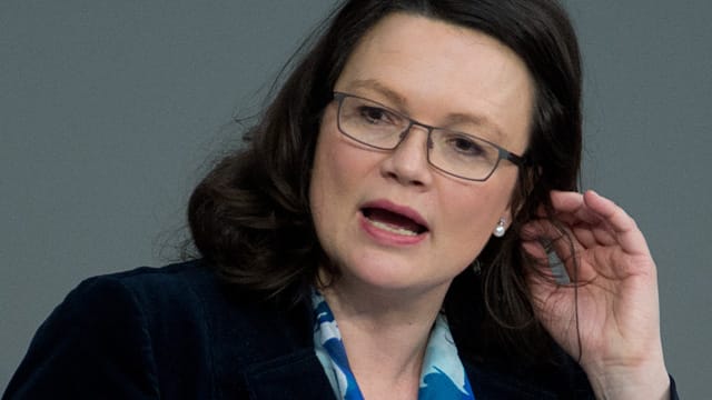 Das Rentenpaket von Andrea Nahles sorgt weiter für starken Gegenwind