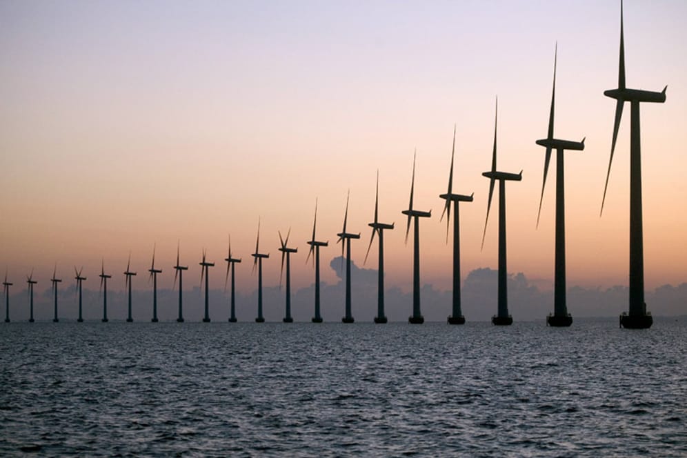 In ihrer Simulation gehen die Forscher von Windparks mit Zehntausenden von Turbinen aus