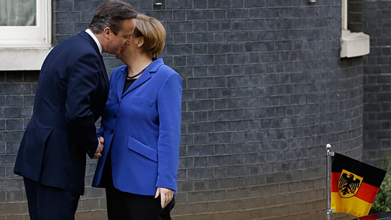 David Cameron und Angela Merkel