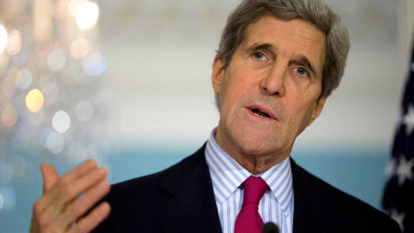 US-Außenminister John Kerry richtet deutliche Worte in Richtung Russland.