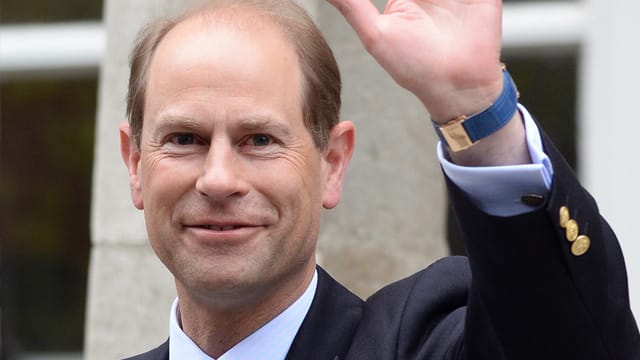 Prinz Edward feiert seinen 50. Geburtstag.