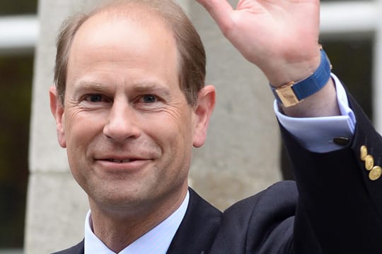 Prinz Edward feiert seinen 50. Geburtstag.