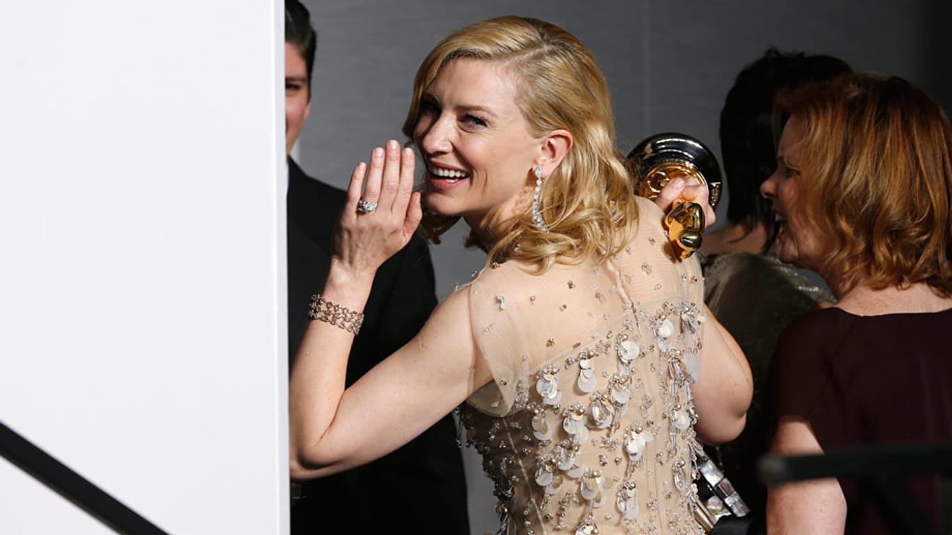 Cate Blanchett plaudert über ihre Oscarnacht.