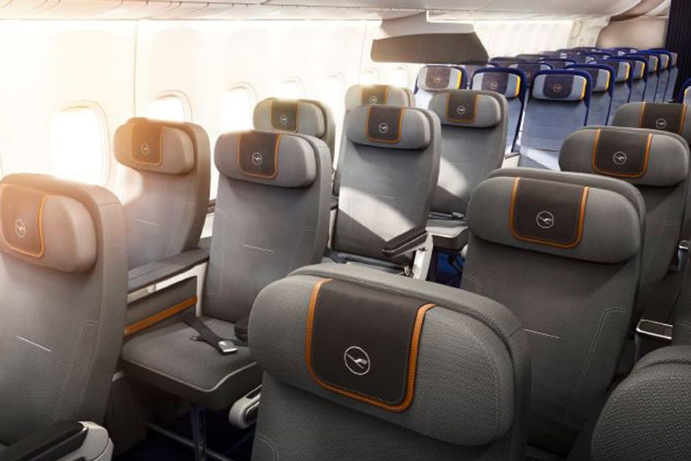 Lufthansa zeigt seine neue Zwischenklasse Premium Economy