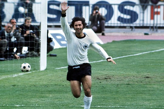 Gerd Müller schoss für die Nationalmannschaft 68 Tore in 62 Spielen. Die beste Torquote hat er trotzdem nicht.