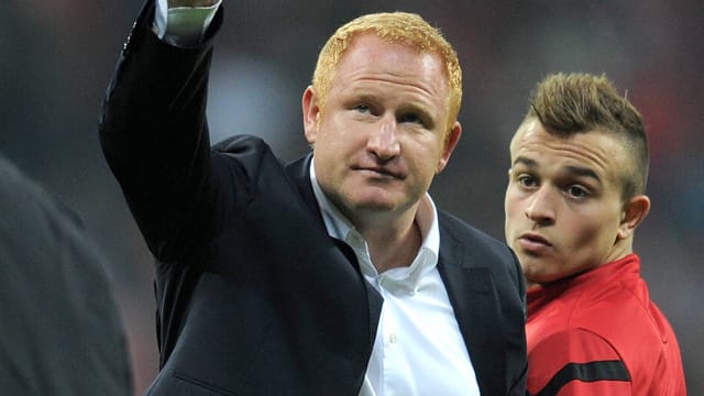 Heiko Vogel (l.) während seiner Zeit als Cheftrainer beim FC Basel mit seinem Star Xherdan Shaqiri. Jetzt sind beide beim FC Bayern. Heiko Vogel (l.) während seiner Zeit als Cheftrainer beim FC Basel mit seinem Star Xherdan Shaqiri. Jetzt sind beide beim FC Bayern.