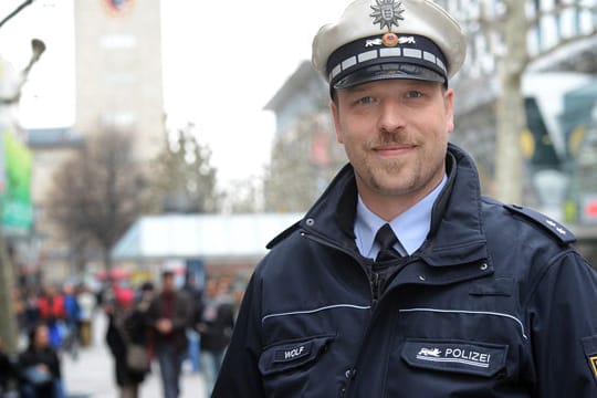 Sebastian Wolf war einer der ersten Polizisten, die am 11.03.2009 zum Amoklauf nach Winnenden in die Albertville-Realschule gerufen wurden.