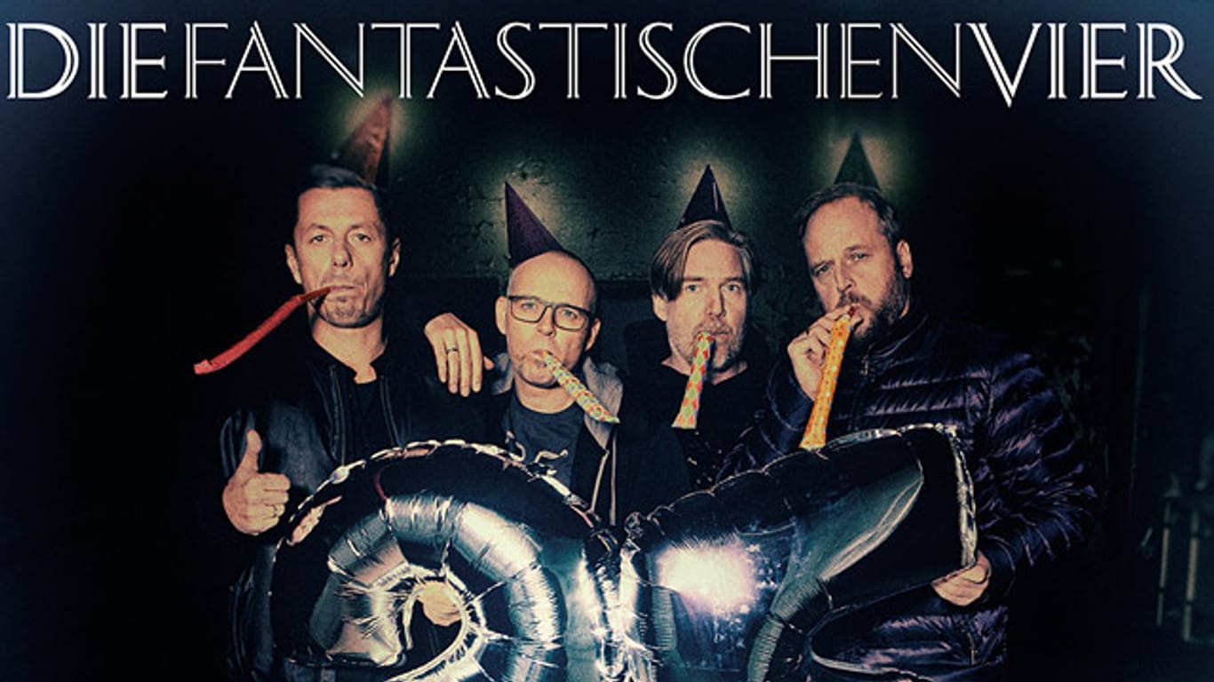 Die Fantastischen Vier feiern in diesem Jahr ihr 25-jähriges Band-Jubiläum.