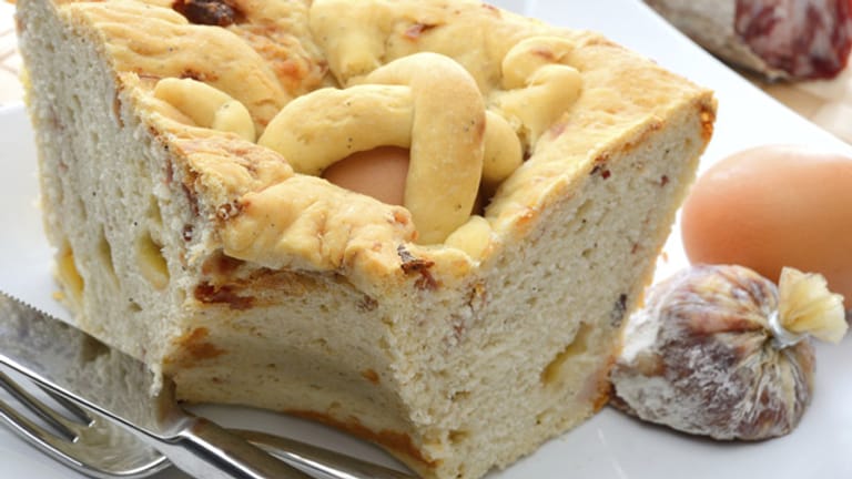Das herzhafte Brot aus Italien wird traditionell am Ostersonntag verzehrt